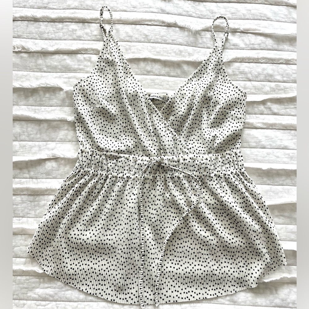 Abercrombie silk tank